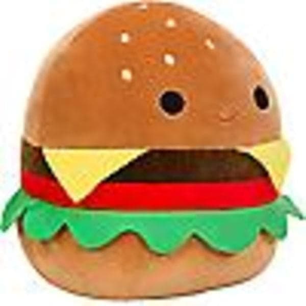 Stor 16\" Cheeseburger - Plysch - Mjukt gosedjur - Perfekt present till barn Boris