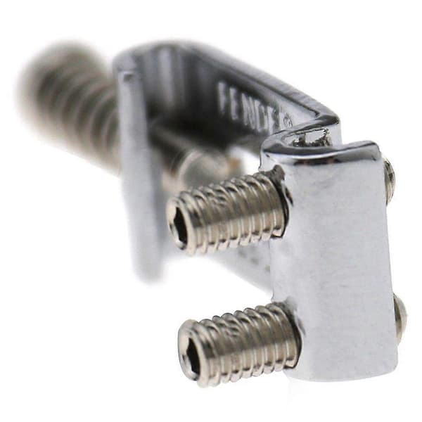 Set med 6 Ersättnings Krom Tremolo Stall Sadelset för Fender Elgitarr