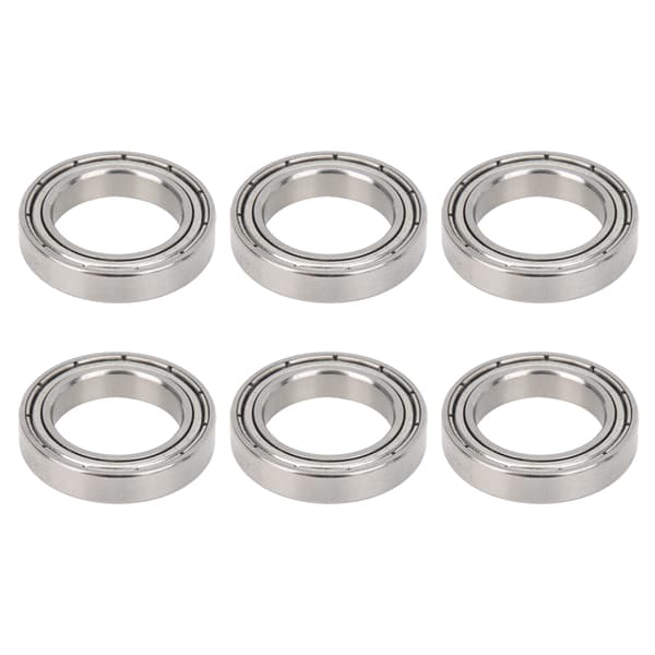 10 Pieces Deep Groove Ball Bearings, Single Row Thin-Walled Industrial Accessory S6803Z