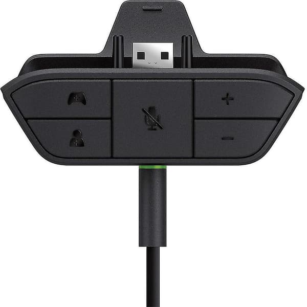 Stereo Headset Adapter for Xbox One/One S/Elite 1&2/for Xbox Series X|S Controllers, Mic Headphone Adapter for Xbox One Controller