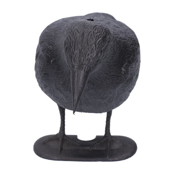 Simulated Plastic Crow Statue Hunting Decoy Tool for Outdoor Garden Decoration