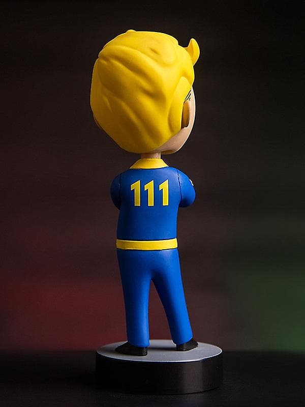 Fallout 4 Vault Boy Bobble Head PVC Actionfigur Samleobjekt Model Legetøj