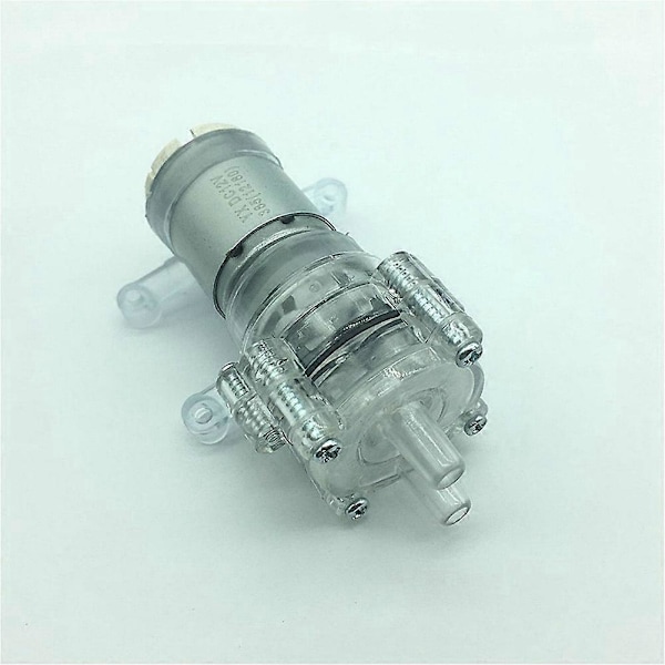 DC12V Høj Temperaturbestandig Transparent Akvarie Membranpumpe
