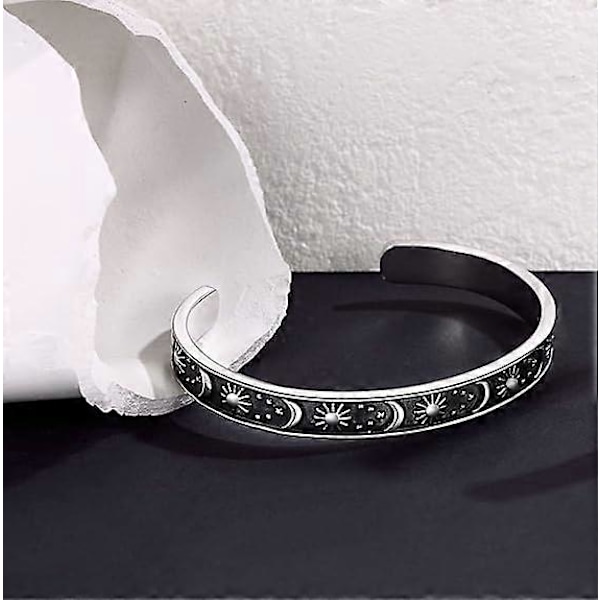 Inspirerende Armbånd for Kvinner og Jenter - Personlige Gaver til Datter, Barnebarn, Mor, Søster, Venner - Gravert Rustfritt Stål Mansjett - Bursdag
