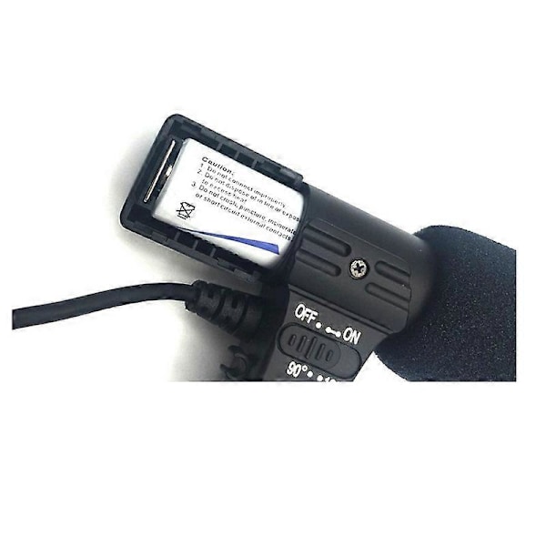 Mikrofon för Canon Nikon DSLR Kamera DV Videokamera Telefon