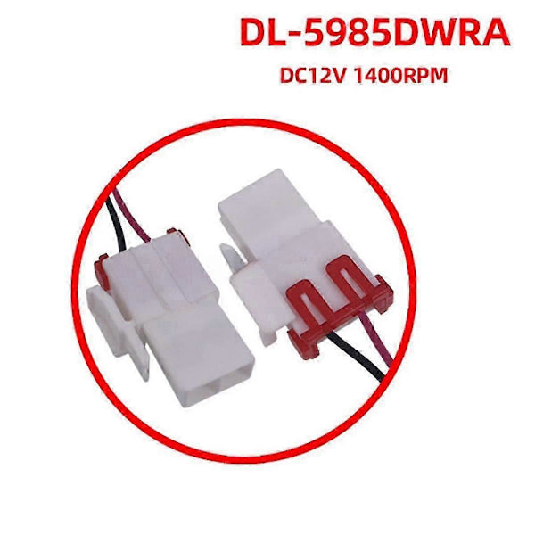 Kylfläktmotor för kylskåp 12V 1400RPM Fryskylare Delar DL-5985DWRA