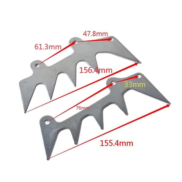 Dubbla Fällningshundfångare Set Passar Stihl MS311 MS391 MS361 MS271 MS291 MS261 Sågar