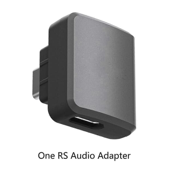 360 ONE RS-kamera med horisontell mikrofonadapter tillbehörsset