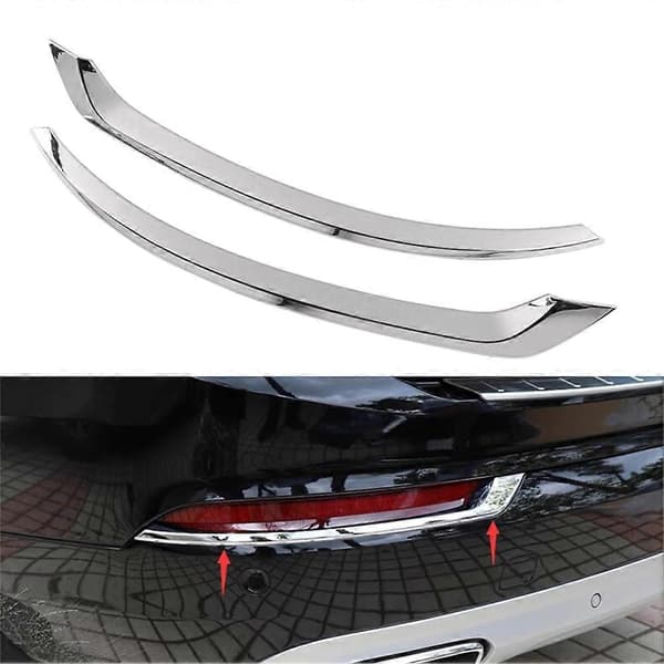 Chrome Baklyskryss Deksel Trim for XC90 2016-2020 Biltilbehør