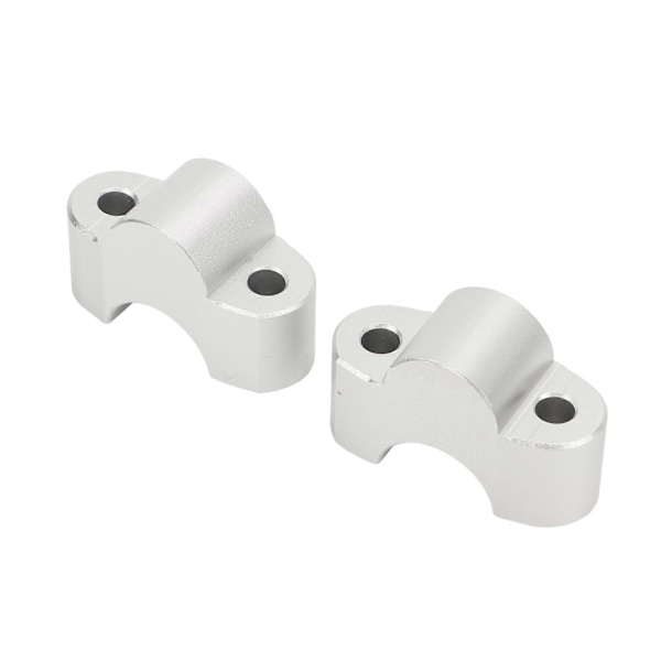 Par Motorcycle Styrbøjle Klemme Forhøjelse 30mm Højde CNC Aluminium Legering Udskiftning til Z900RS 20172019 Titanium Farve