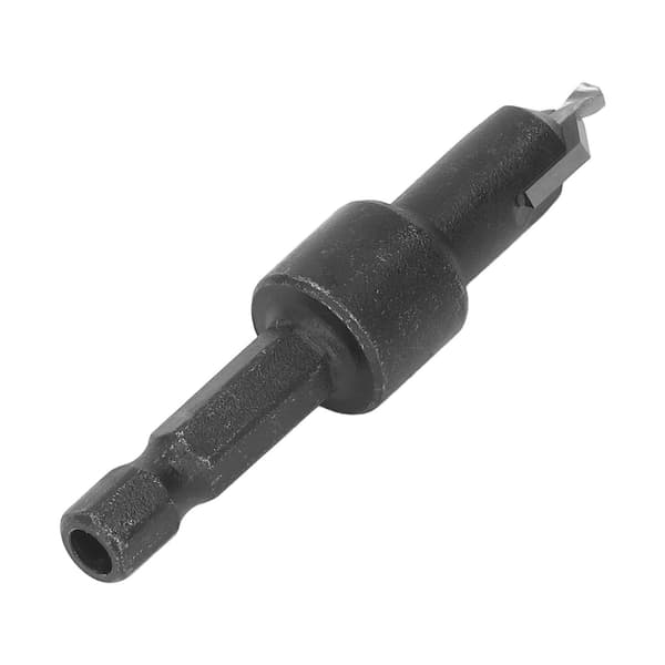 Countersink Drill Bit Set Hex Shank Adjustable Replacement with Wrench Storage Container for Wood Metal Power Tools
