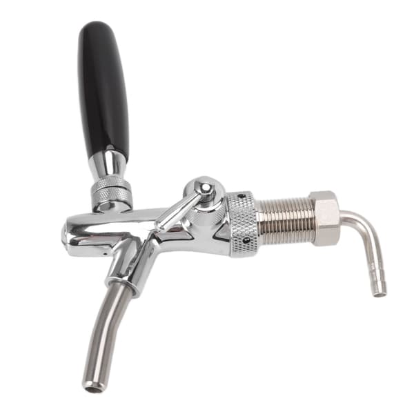 304 Stainless Steel Beer Faucet G5/8 Draft Flow Control Valve for Bar Homebrew