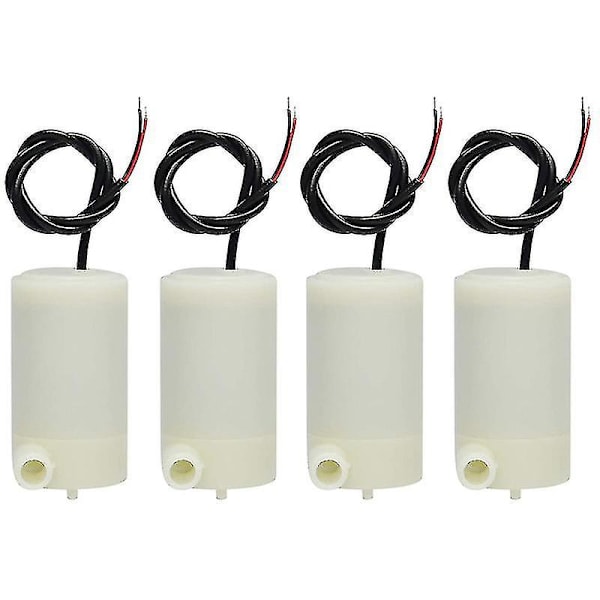 4 Pcs Dc 3 V 5 V -submersible Mini Water Pump Fish Tanks Fountain Aquarium Set