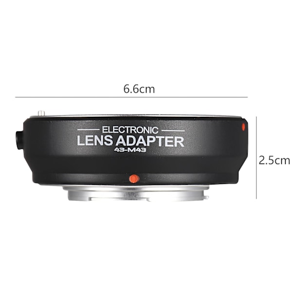 FOTGA OEM4/3(AF) 4/3 - M4/3 -kamerasovitinrengas automaattitarkennuksella Olympus 4/3 -objektiiville