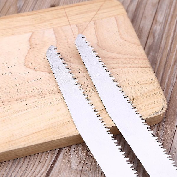 2 stk. S1122c Rustfrit Stål Savklinger til Klipning af Ben, Kød, Træ og Metal