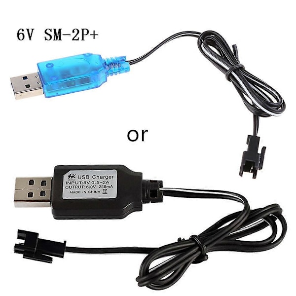 250mA Oplader Li-ion batteri SM-2P RC Legetøj fjernbetjening legetøj SM2P USB Oplader