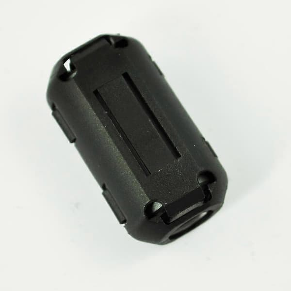 10 stk. UF90B Clip-on Ferrit Ring Kerne Sort til 9 mm Diameter Kabel