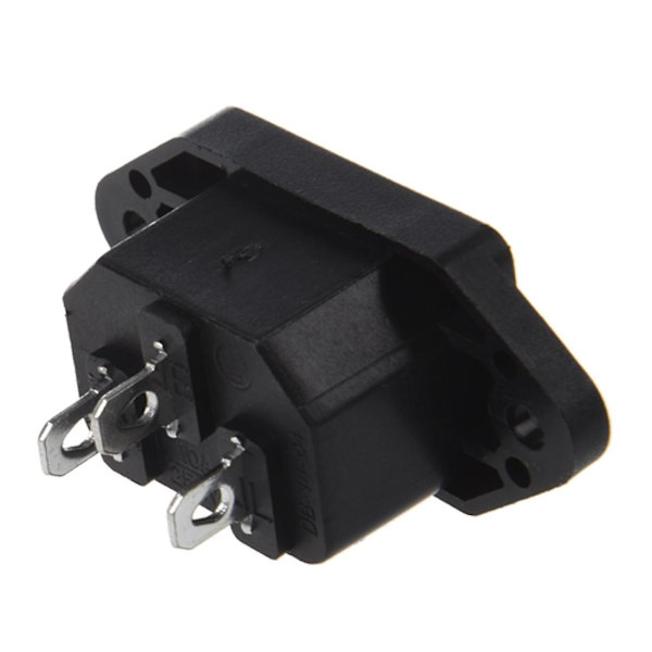 IEC 320 C14 -urosähköliitäntä 3-napaiselle PCB-panelille