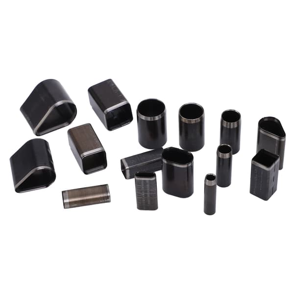 16-piece single hole punch set, sharp, durable, stainless leather craft tool for DIY projects