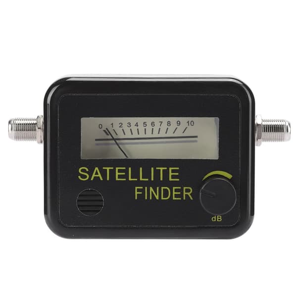 Sensitive Satellite Finder with Digital Display - Black