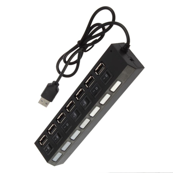 7 Port USB-keskitin USB-muunnin USB-sovitin