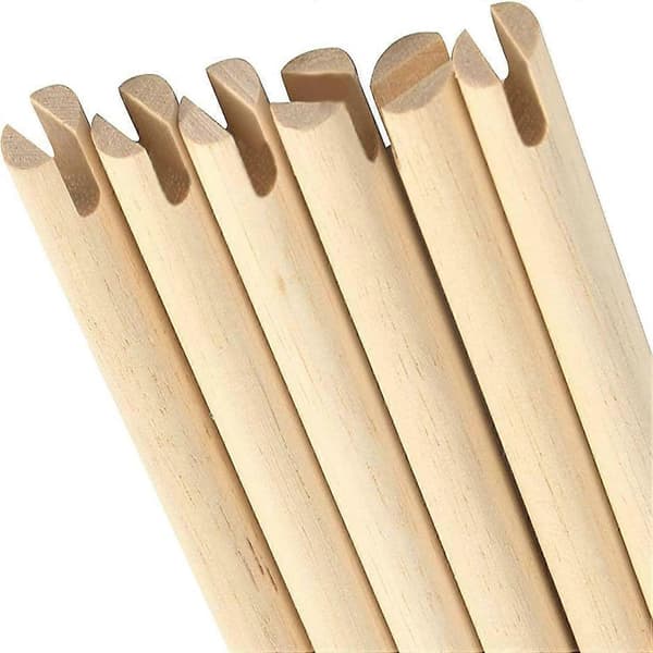 20-pack Träpilar, 's Arrows Archery, Ersättningspilar med Gummispets