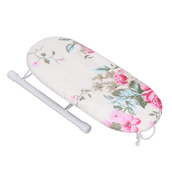 Tabletop Ironing Board Foldable Legs Mini Sleeve Cuffs Collars Ironing Board for Home Travel