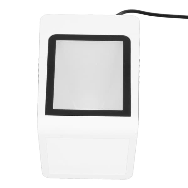 Desktop Barcode Scanner Voice Prompts Automatic Identification Hands-Free USB Wired QR Code Reader for PC POS Machine