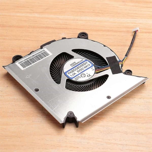 CPU-kylfläkt för MSI GF63 MS-16R1 MS-16R2 PABD08008SH N413 E322500300A