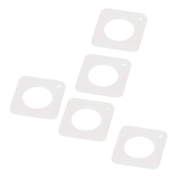 5 stk. trinnmotor vibrasjonsdempere silikon støtdemper sett kit 3D-skriver tilbehør
