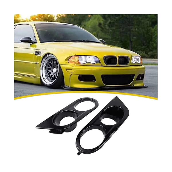 Tåkelysramme med to huller Frontfanger Mesh Grill Bildeler for 3-serie E46 M3 01-06 5111269