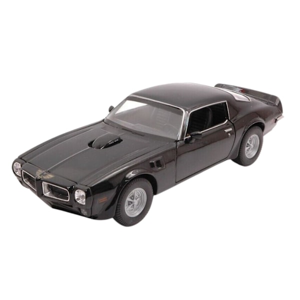 Pontiac Firebird Trans Am Diecast Modell 1:24 skala Svart