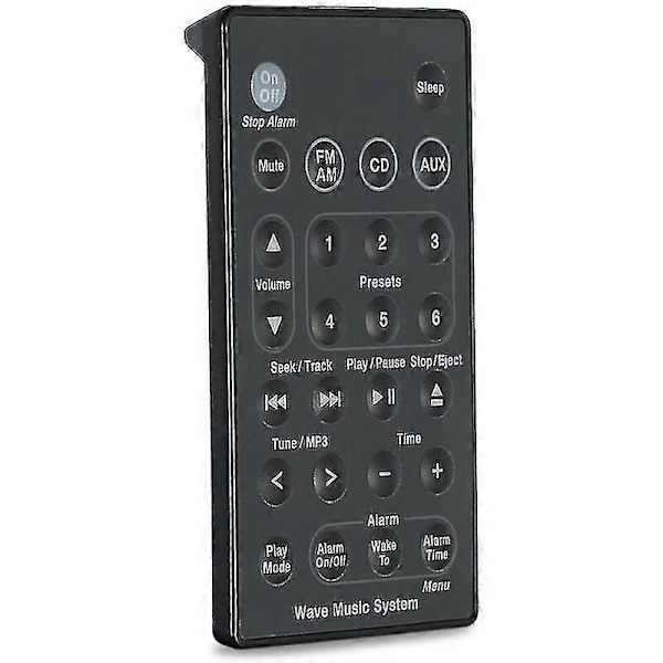 Erstatningsfjernkontroll for Bose Wave Music System Awr1b1 Awr1b2 Awrcc1 Awrcc2 Awrcc3 Awrcc4 Awrcc5 Awrcc6 Awrcc7 Awrcc8 -