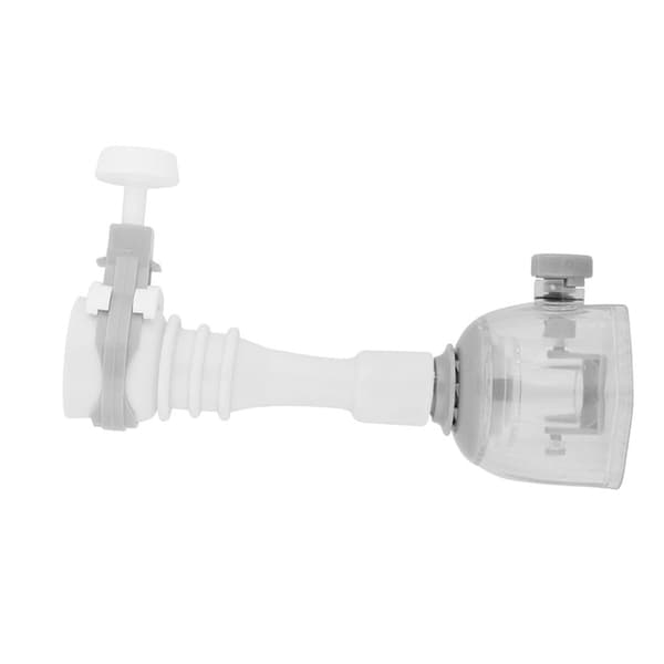 Flexible Water-Saving Extension Faucet Splash-Proof Kitchen Valve Spray Grey 13cm