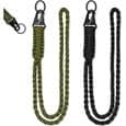 Nyckelring - Ej specificerad - 2 st - Nackrem - Karbinhake - Slitstark Nylon