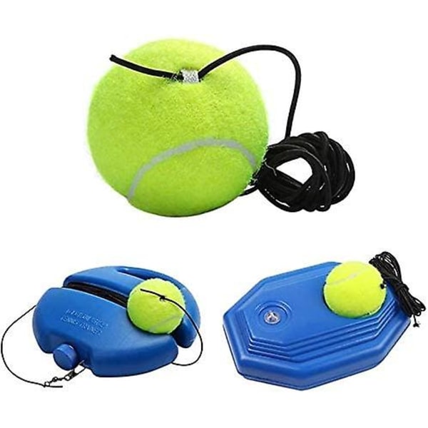 3 kpl Tennis Trainer -palloa, Tennis-harjoituspallo ja Tennis Trainer -vaihtopallo