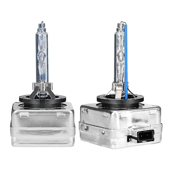 2 stk D3S 8000K 35W Xenon Frontlys Høy Lysstyrke IP68 Vanntett Bil LED Frontlys