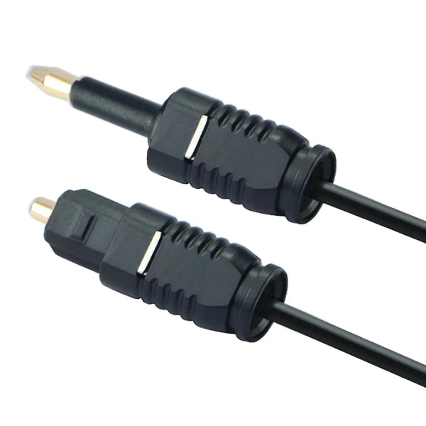 Digital Toslink till 3,5 mm optisk SPDIF ljudkabel guldpläterad 1/1,5/2/3m/5m