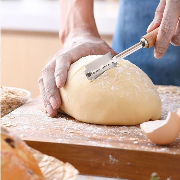 Leipäveitsisetti 20 ruostumattomalla terästerällä tee-se-itse-käyttöön