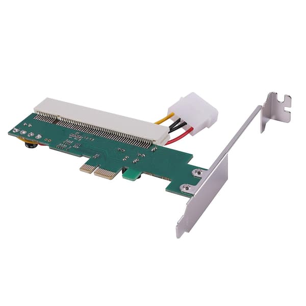 PCI-Express - PCI-sovitin kortti PCI-E X1/X4/X8/X16 liitäntä 4-napaisella virtajohdolla