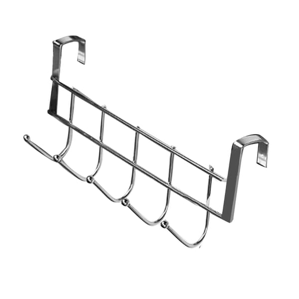 Over-the-Door Hook No Drilling Space-Saving Hanging Organizer for Towel Cloth Bag Entry Kitchen