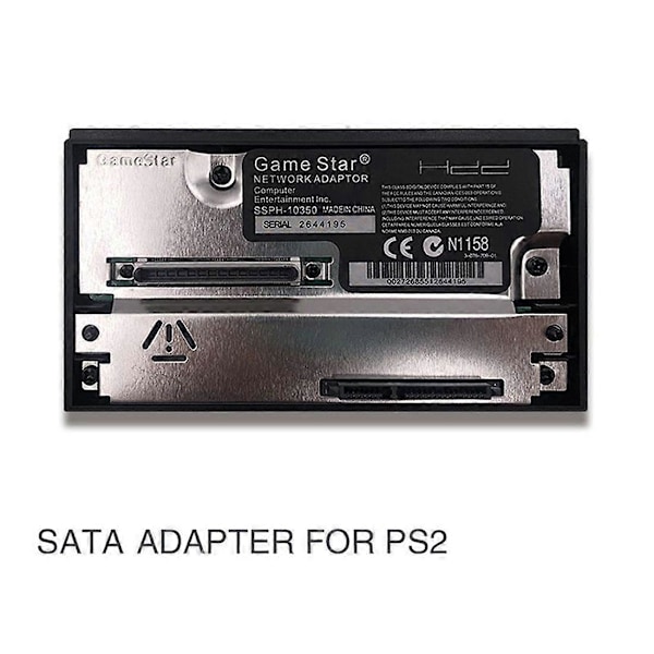GameStar SATA-liitäntä Kovalevyverkkoadapteri PS2 SCPH-3000X ja SCPH-5000X sarjoille