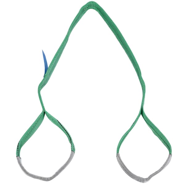 2T Flat Lifting Sling High Strength Polyester Crane Lifting Strap Rigging Accessory 4 Meter