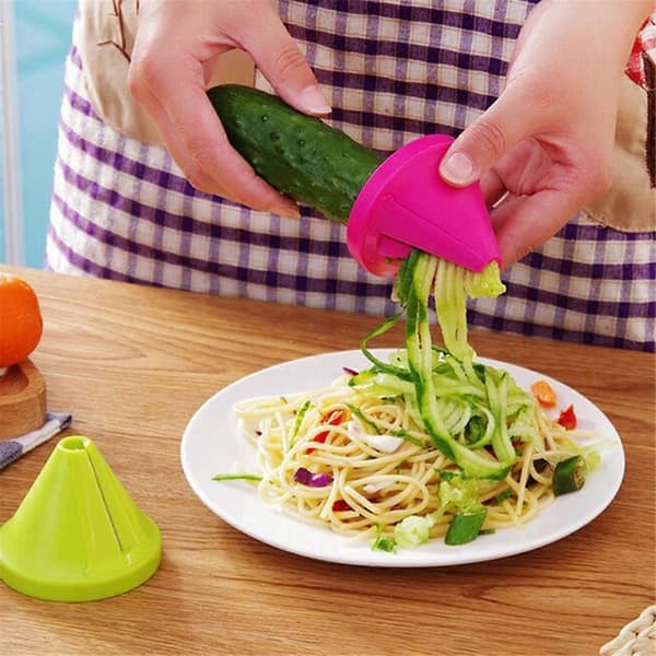 10 st Multifunktionell Spiralizer Grönsaks- och Fruktskalare Köksredskap Manuell Potatis Morotsrivare