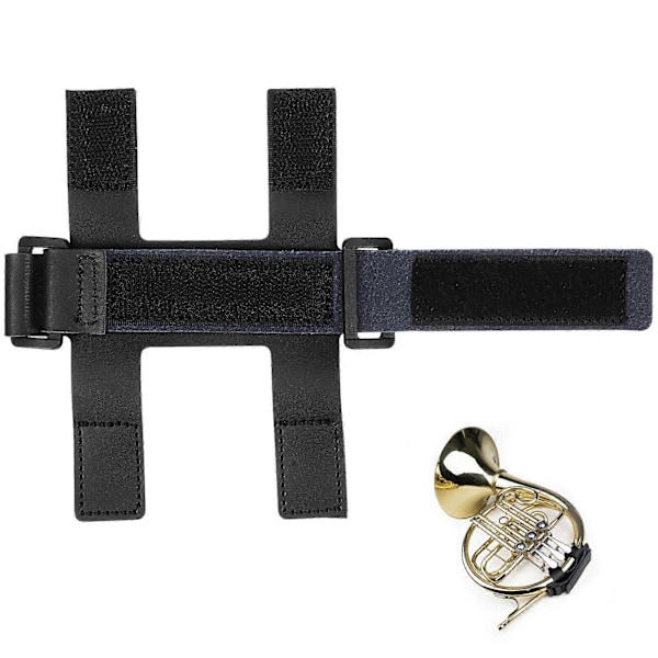 Valthorn Handskydd Anti-glid Handgrepp Läderrem Handskydd Valthorn Tillbehör