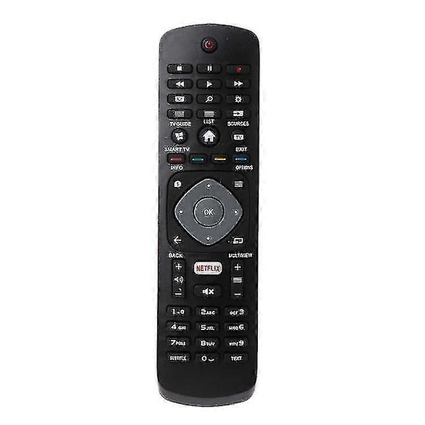 Wekity Universal Philips Smart TV-fjernkontroll med Netflix-erstatning