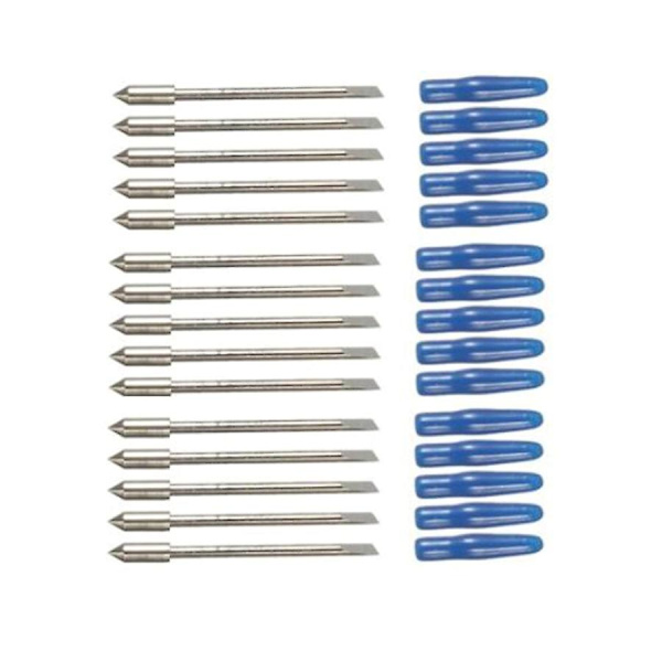 15 stk 60 Graders Kutteblad for Graphtec CB09 Silhouette Cameo Craftrobo Vinyl Cutter Blades CB09