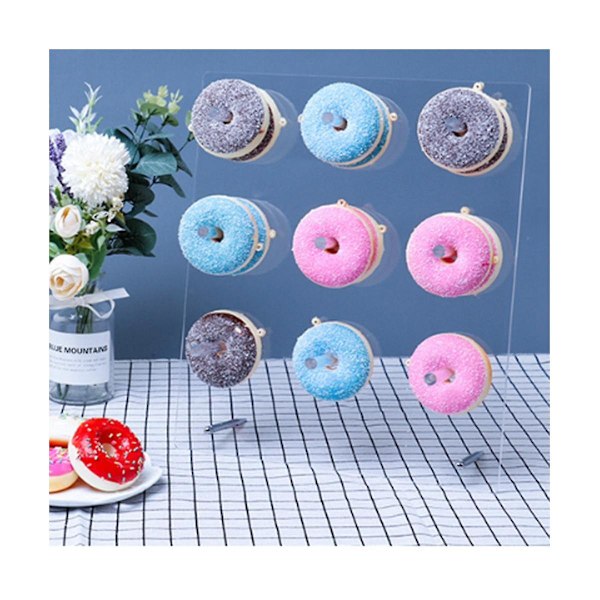 1 Pakk Donut Display Stativ Donut Display Veggstativ For Dessertbord Bryllup Bursdagsfest