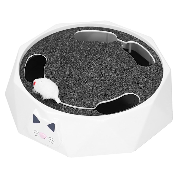 Laser Cat Maze Teaser Leksak Interaktiv Plast Skivspelare med Batteridrivna Möss