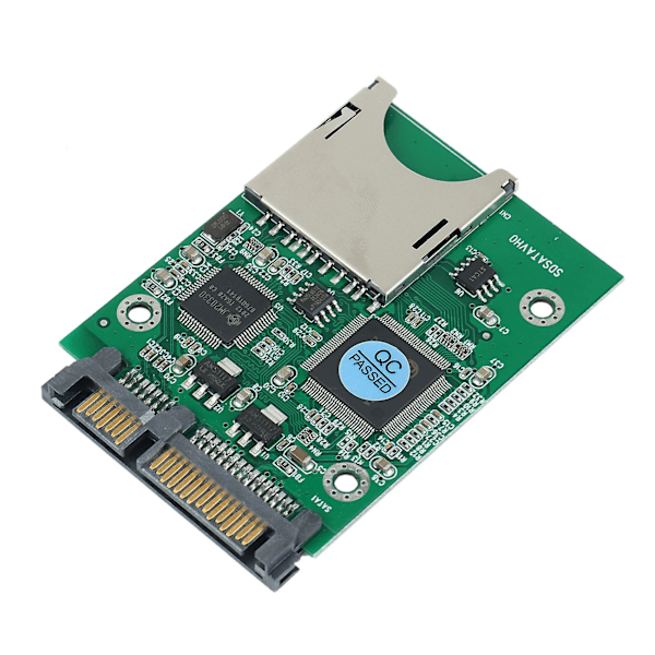 SD SDHC Secure Digital MMC -muistikortin 7+15P SATA Serial ATA -muunninsovitin Helppo asennus